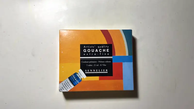 시넬리에,최고급,과슈,수채과슈,불투명수채화