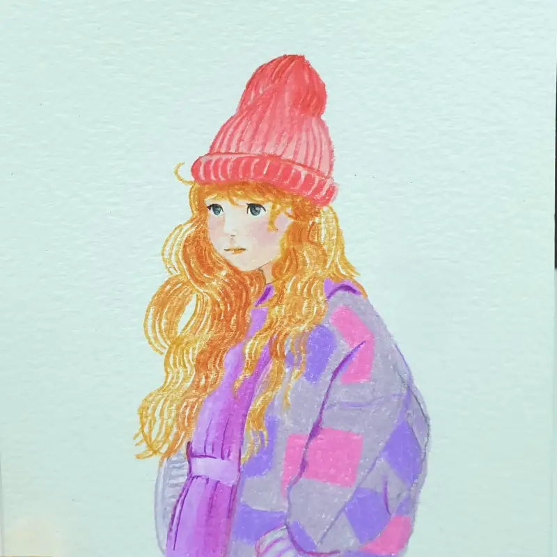 프리즈마,유성색연필