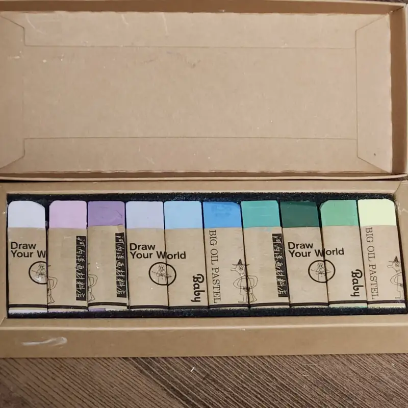 카와치,빅오일파스텔,오일파스텔