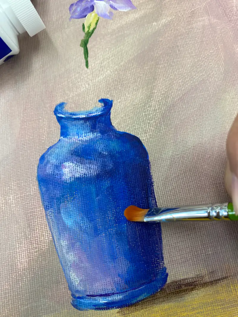 화병그리기,아크릴화