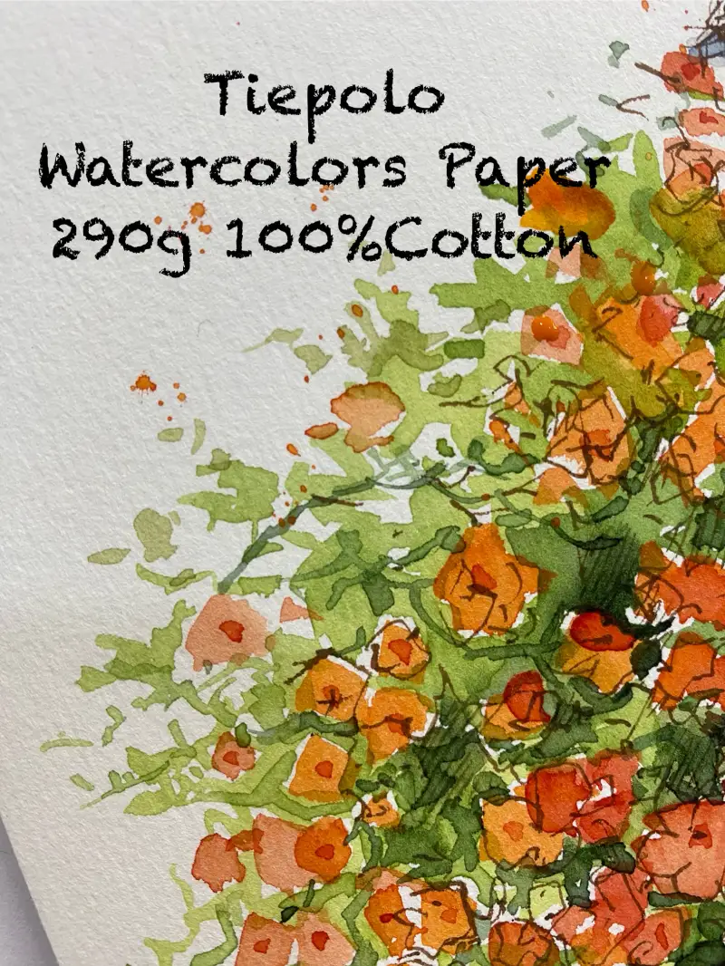 띠에뽈로,삼원페이퍼,수채화전용지,Tiepolo,ihnah97,장인아