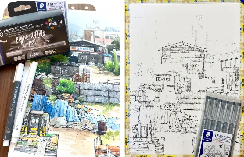 스테들러화이트펜