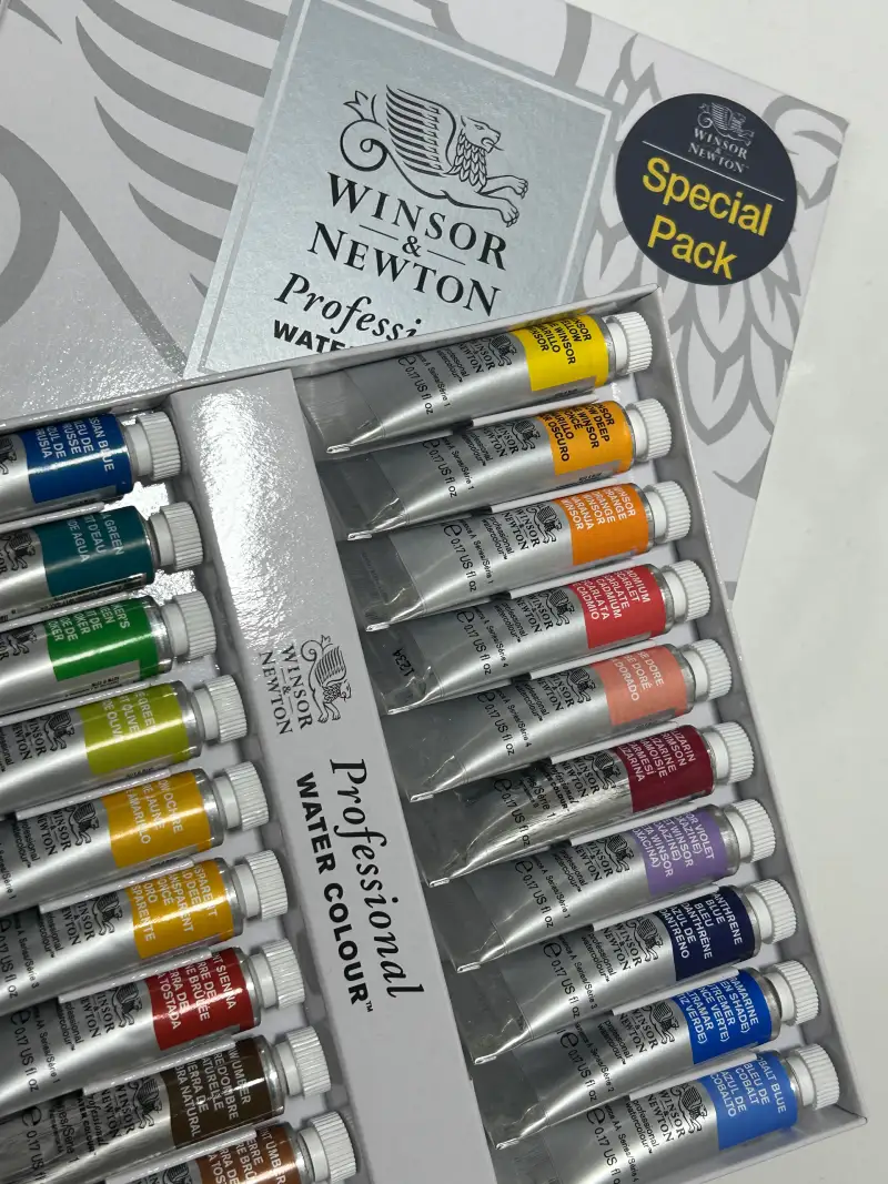 윈저앤뉴튼,수채물감