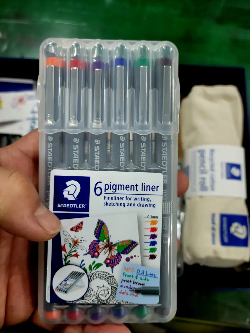 화방넷,피그먼트,스테들러,협찬,라이너,펜,어반,수채화