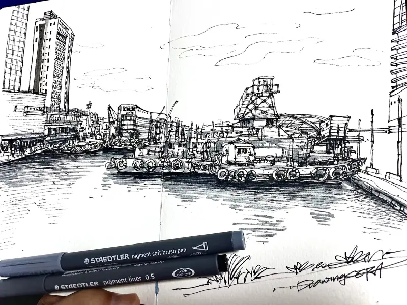 스테들러피그먼트아트펜,스테들러아트펜,스테들러피그먼트소프트브러쉬,스테들러피그먼트라이너