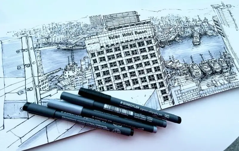 스테들러피그먼트소프트브러쉬,스테들러캘리펜,스테들러아트펜,스테들러피그먼트아트펜