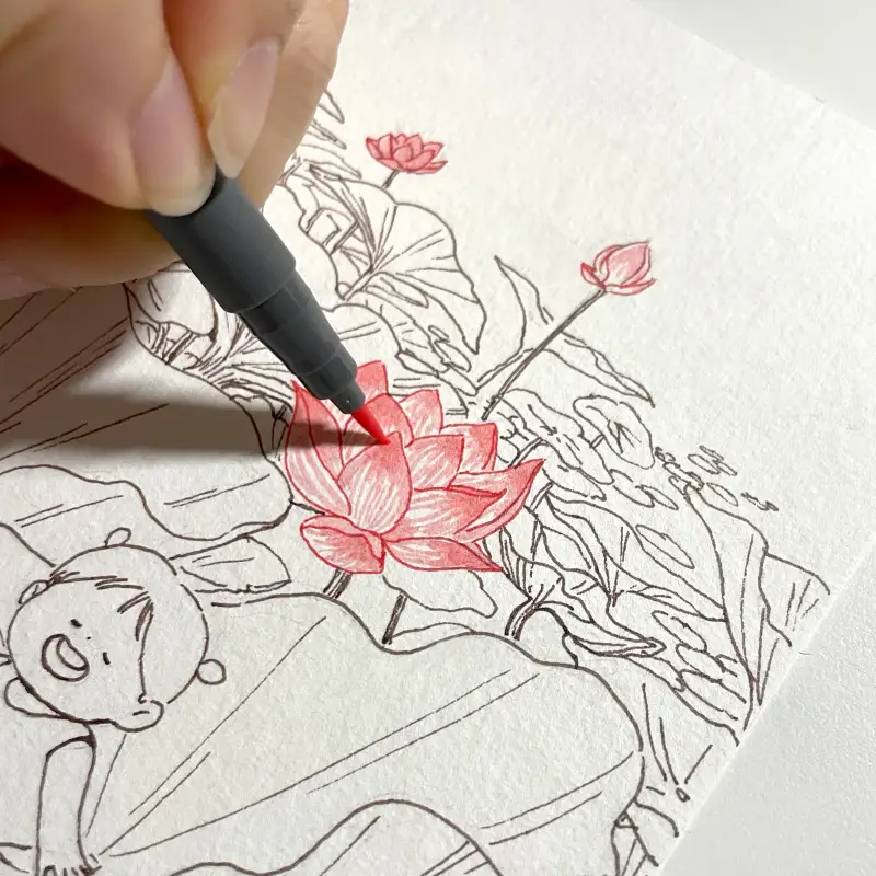 스테들러,피그먼트아트펜,피그먼트아트펜레터링세트