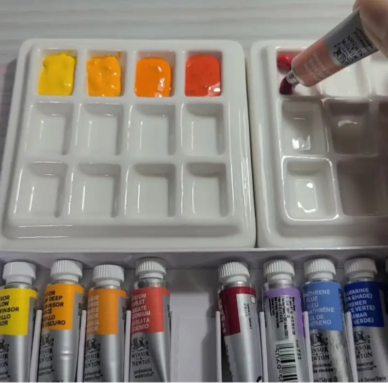 수채화물감짜기