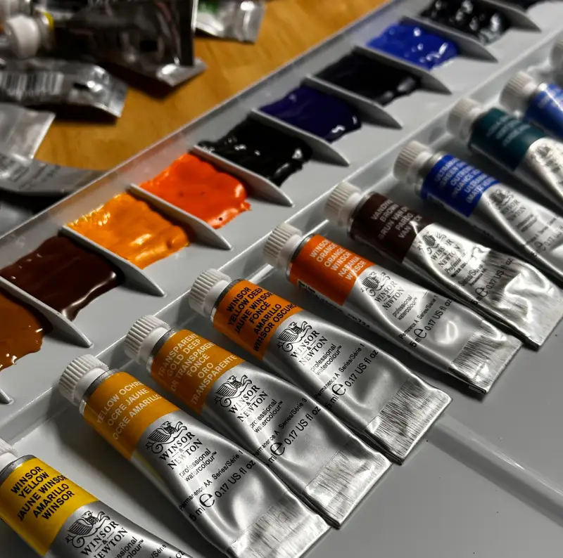 윈저앤뉴튼수채물감