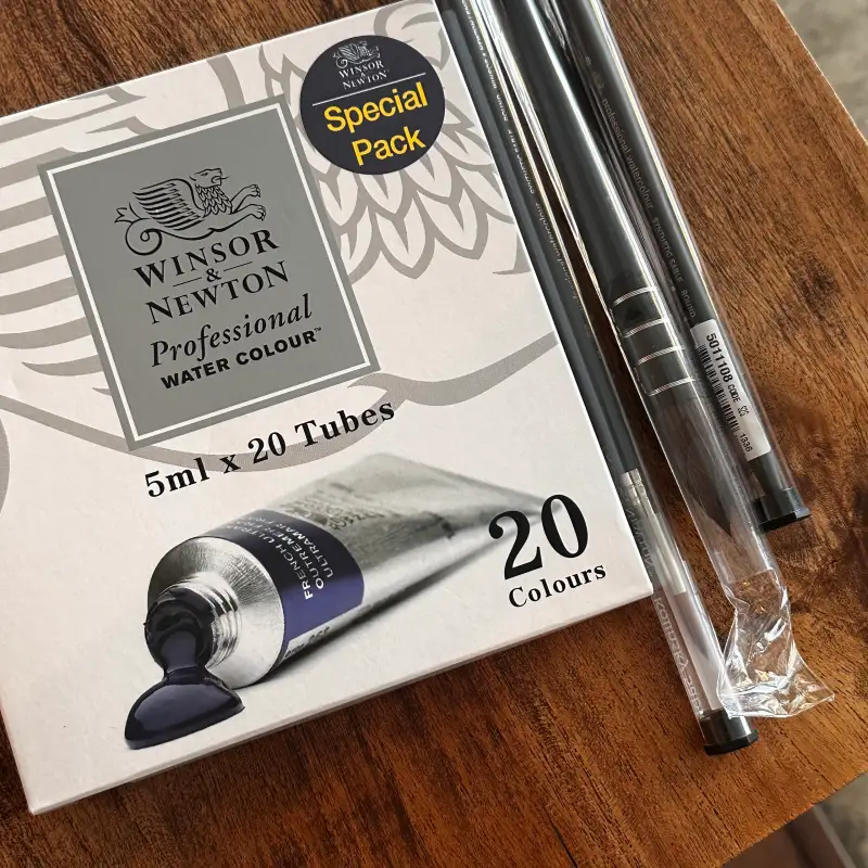 수채화,윈저앤뉴튼