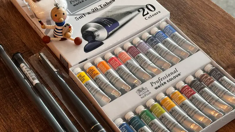 수채화,윈저앤뉴튼