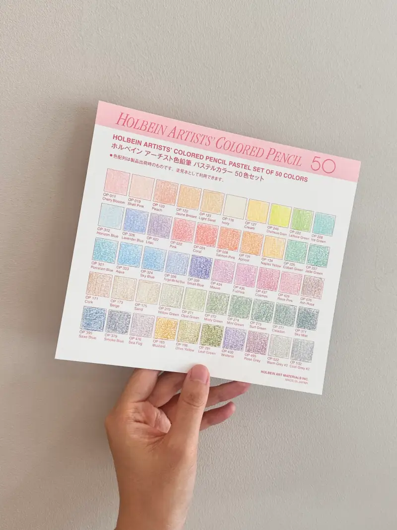 홀베인,홀베인색연필
