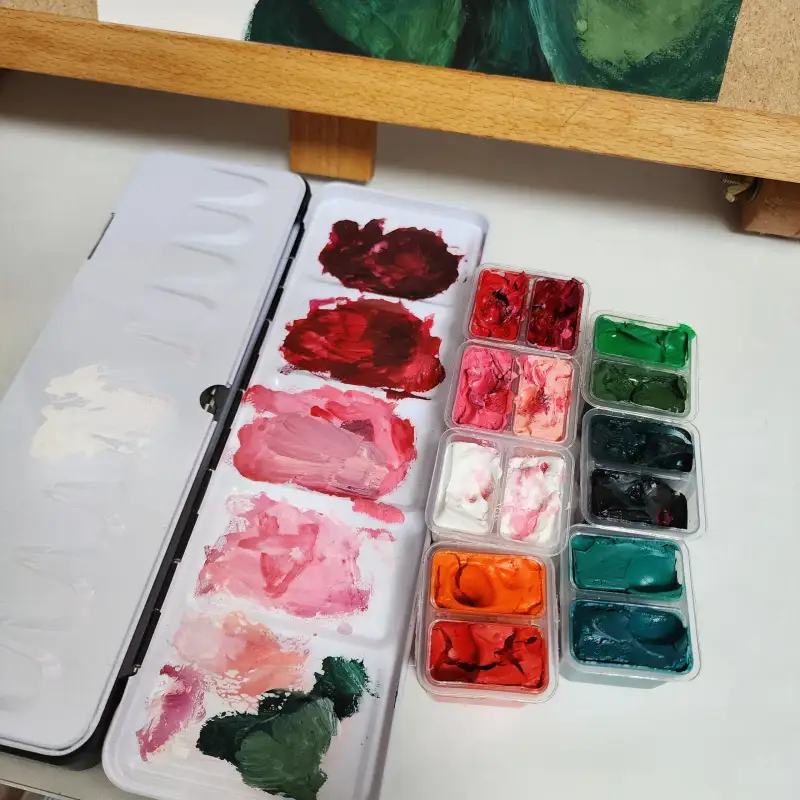 미야젤리수채과슈물감트윈컵112색,과슈,미야물감,젤리수채과슈,수채과슈,문교고체물감빈케이스