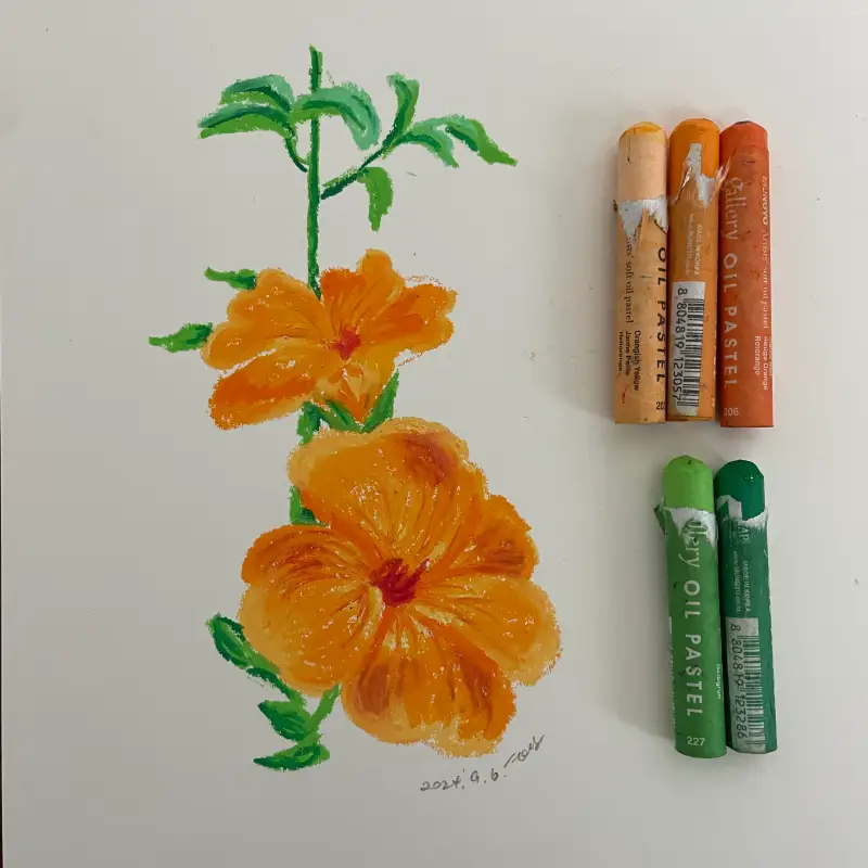 오일파스텔,문교아티스트소프트오일파스텔