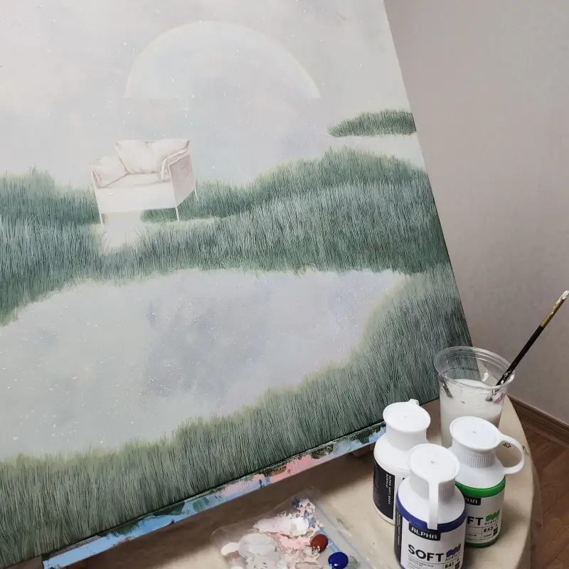 알파소프트바디아크릴물감