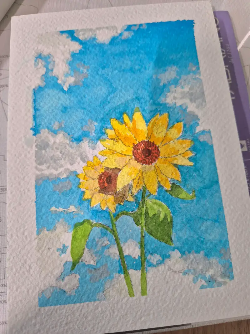 드로잉로그,수채화,과슈그림,미야과슈,화방넷드로잉로그