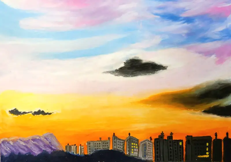 화방넷,드로잉로그,둘째주,하늘그리기