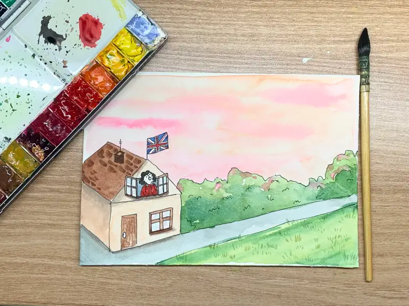 신한수채물감,화홍500R