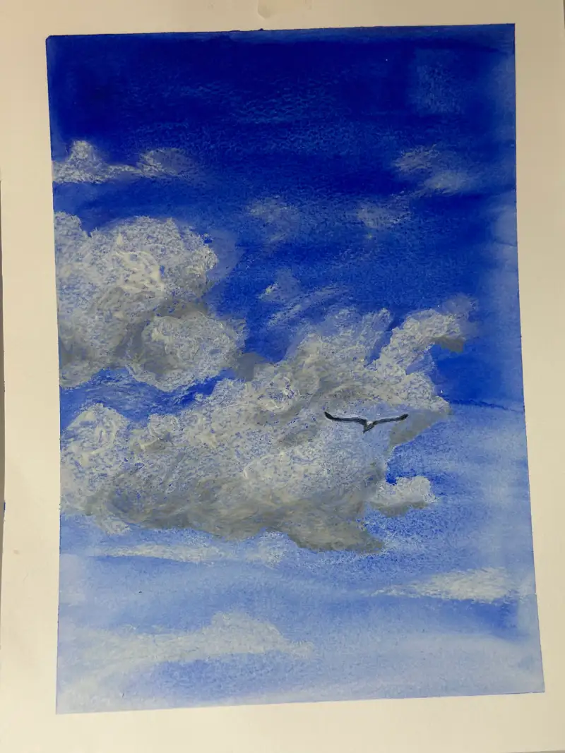 드로잉로그,오일파스텔