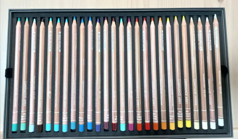 까렌다쉬,유성색연필,색연필,루미넌스