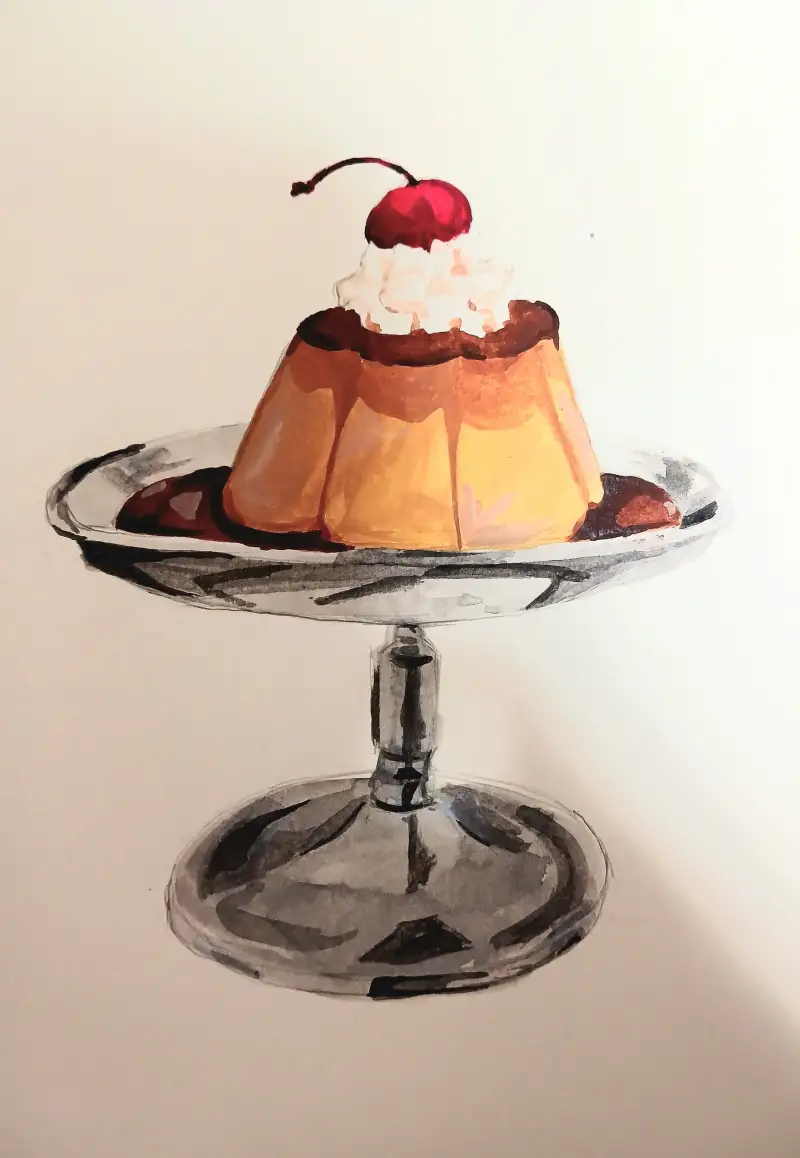 푸딩,커스타드푸딩