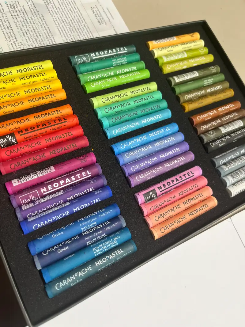 까렌다쉬,까렌다시,네오파스텔,오일파스텔,파스텔