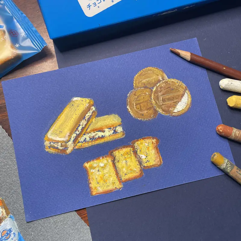 드로잉로그,화방넷드로잉로그,오일파스텔