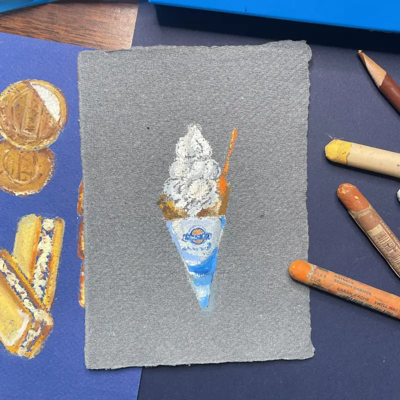 드로잉로그,화방넷드로잉로그,오일파스텔