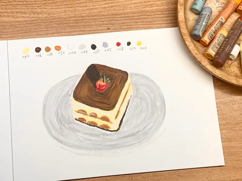 문교오일파스텔