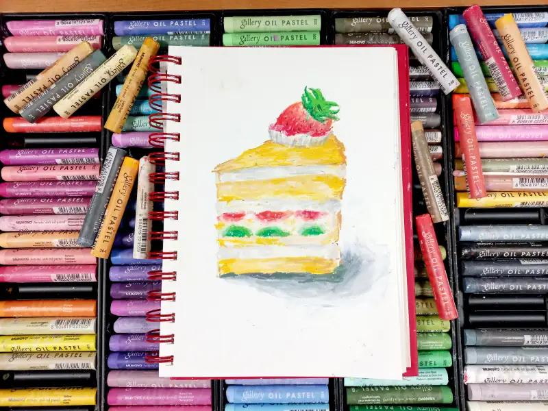 드로잉로그,문교오일파스텔,문교,오일파스텔