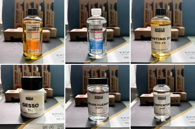오일,유화,보조제