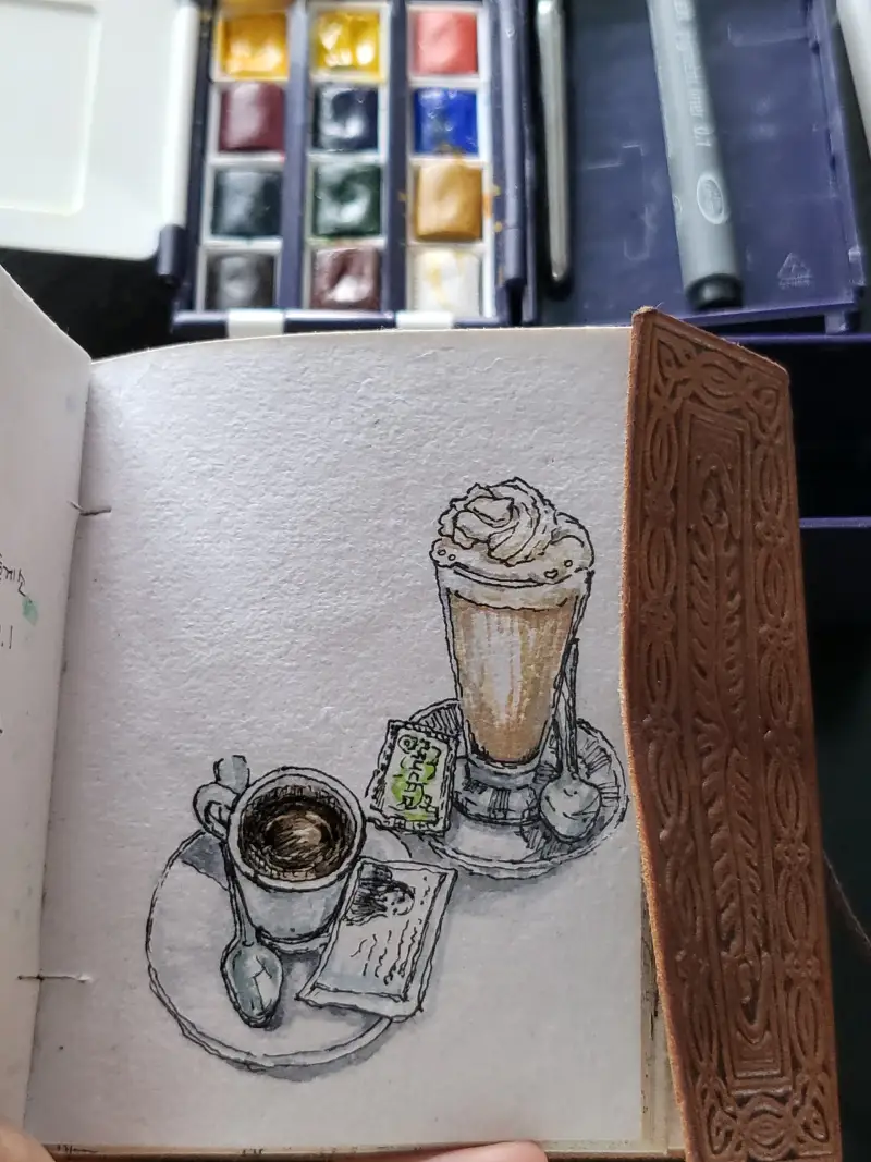 화방넷드로잉로그,드로잉로그,에스프레소,카페드로잉