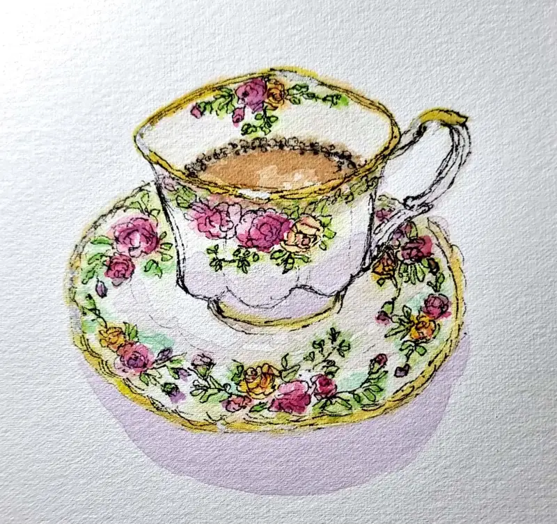 수채화,화방넷드로잉로그