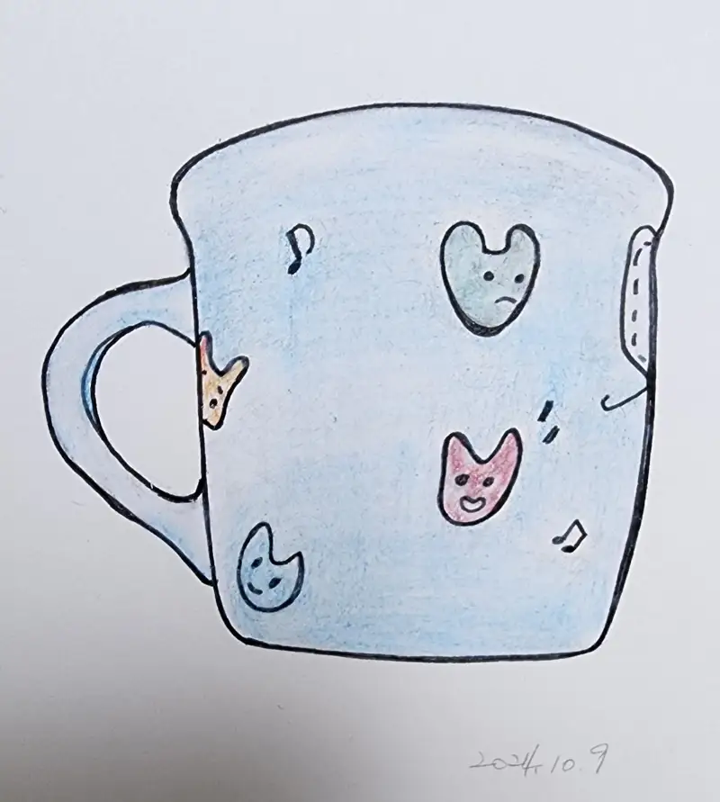 드로잉로그,드로잉로그2기,화방넷드로잉로그2기,달토끼컵,이루아컵