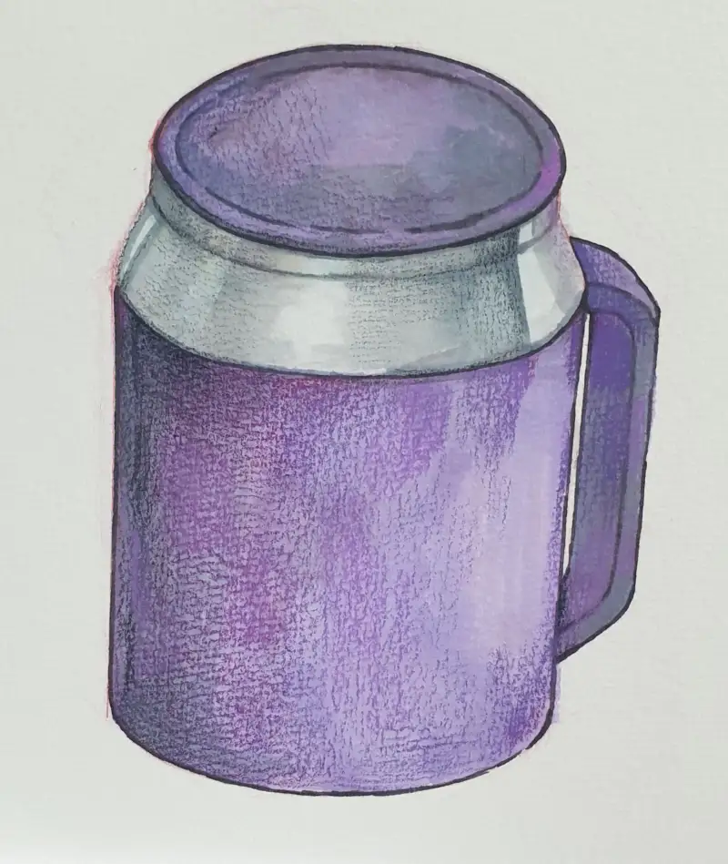 드로잉로그,화방넷드로잉로그,스테인리스컵