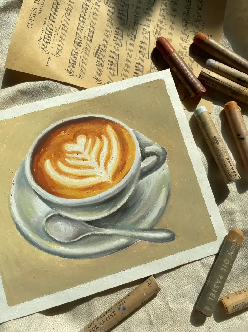 문교오일파스텔,화원오일파스텔