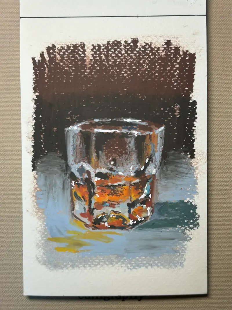 오일파스텔,문교,포스카,마카,컵