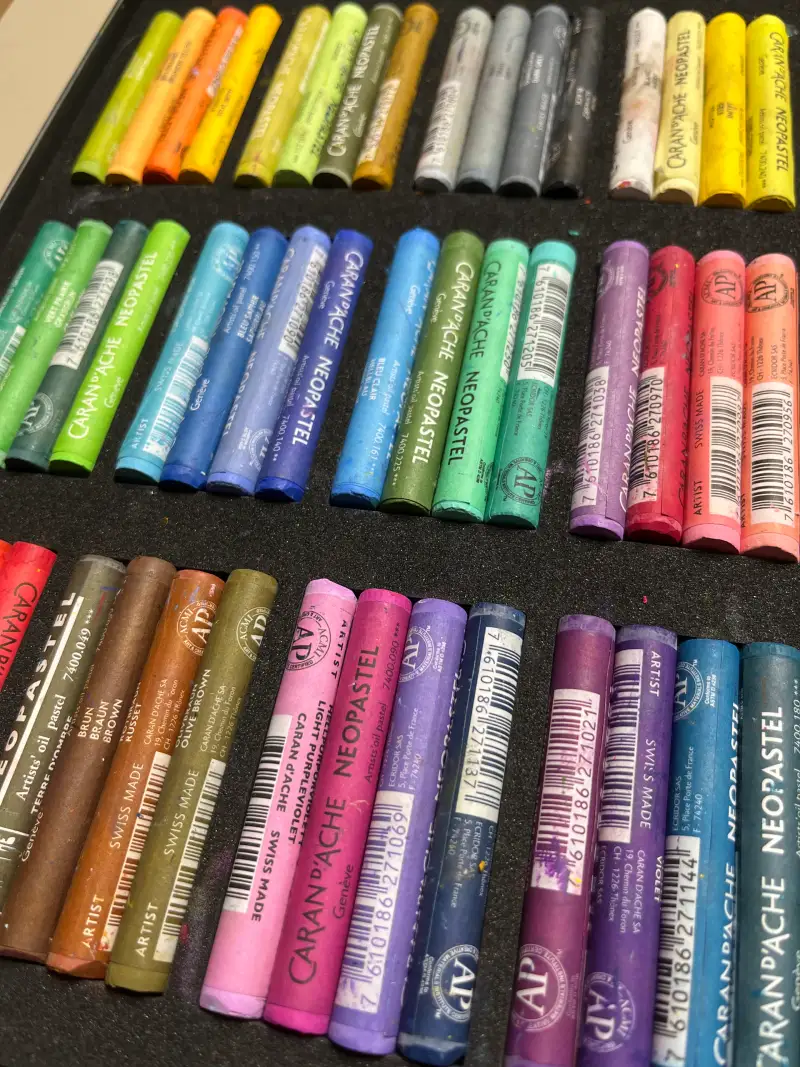 까렌다쉬,네오오일파스텔,오일파스텔,까렌다쉬네오오일파스텔,48색