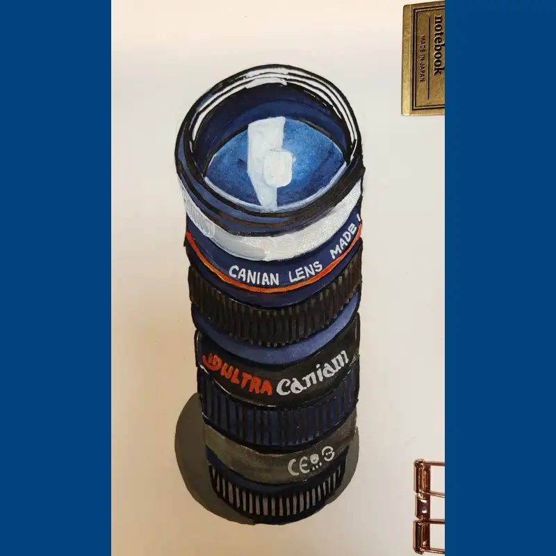 드로잉로그,2기1주차_컵그리기,hwc_홀베인과슈,morotow_one4all,acrylicmarker