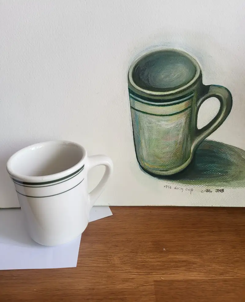 화방넷드로잉로그,1주차,컵그리기1