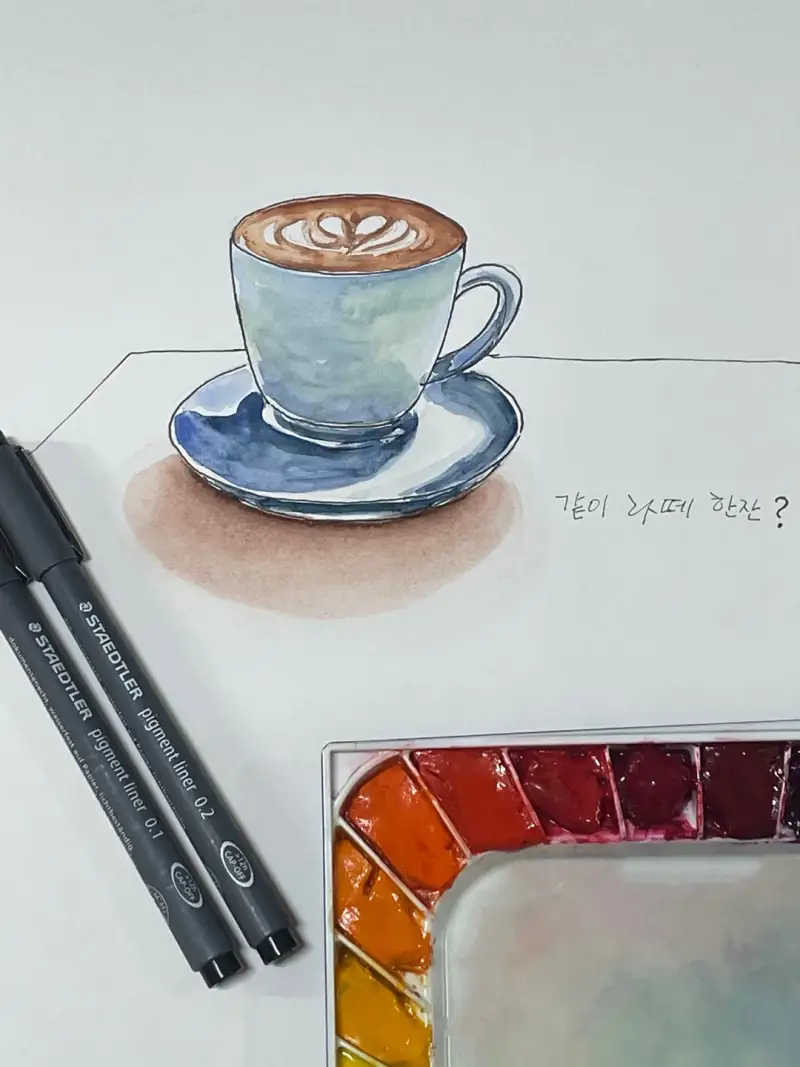 화방넷드로잉로그,스테들러,캔손,미젤로