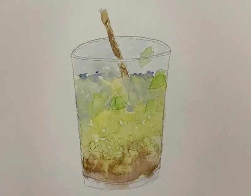 드로잉로그,문교수채물감