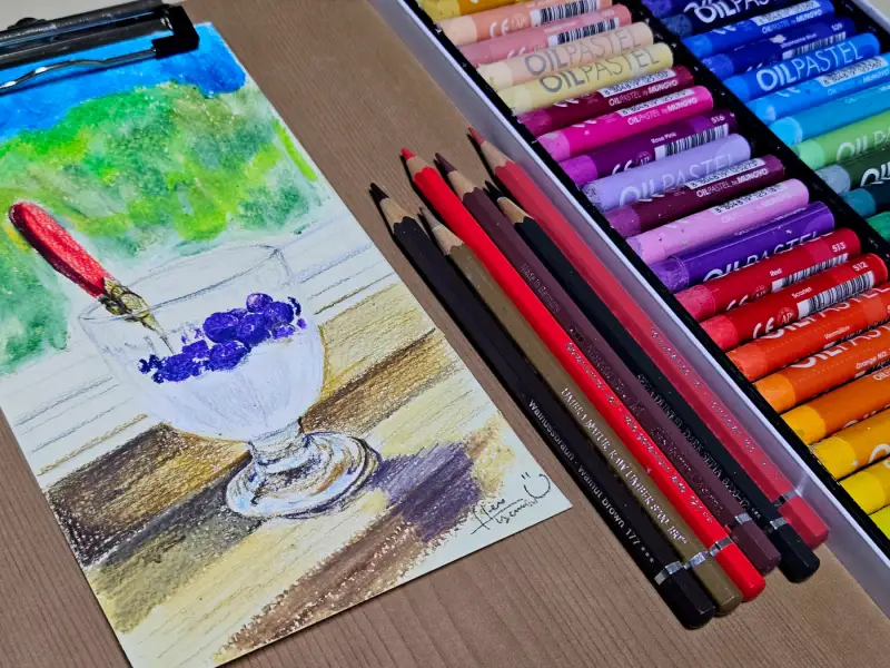 화방넷드로잉로그,색연필,오일파스텔,파버카스텔,문교