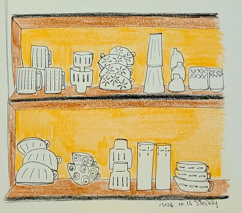 드로잉로그,화방넷드로잉로그,펜드로잉,색연필