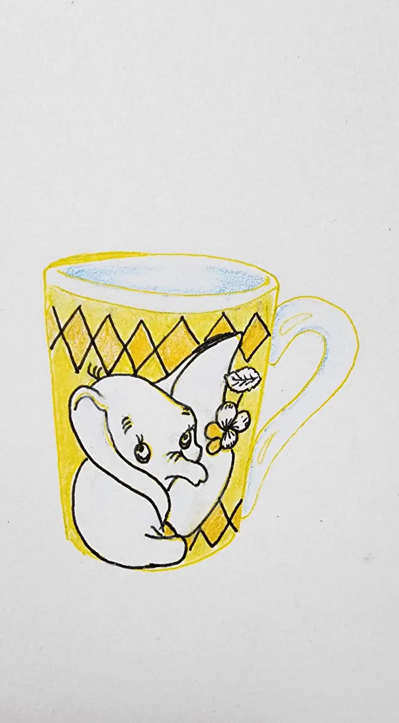 드로잉로그,드로잉로그2기,화방넷드로잉로그2기,담비미니머그컵