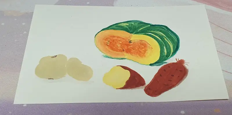 채소,드로잉로그,화방넷