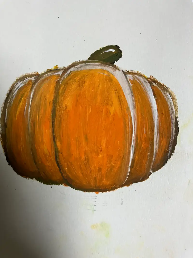 드로잉로그,오일파스텔,채소드로잉