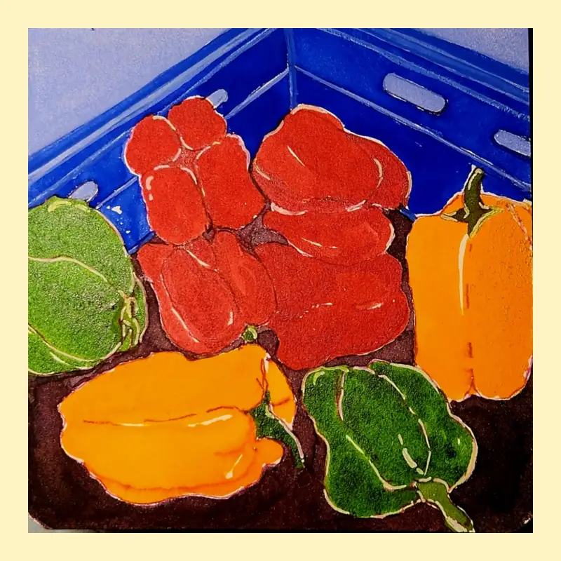 드로잉로그,드로잉로그2기,2주차_채소그리기,majello_goldmission_watercolour