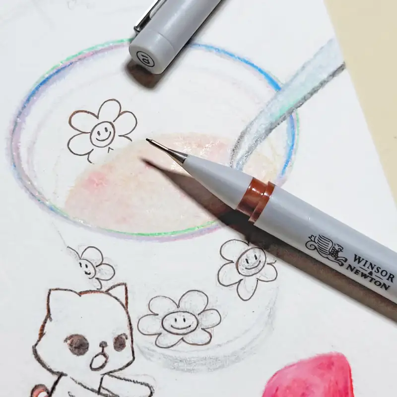 윈저앤뉴튼,파인라이너,윈저앤뉴튼펜,파인라이너펜,윈저앤뉴튼파인라이너펜,펜드로잉