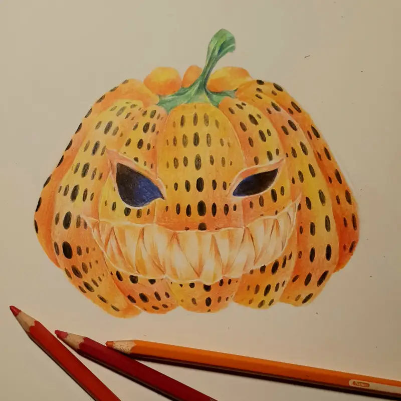 화방넷드로잉로그,호박